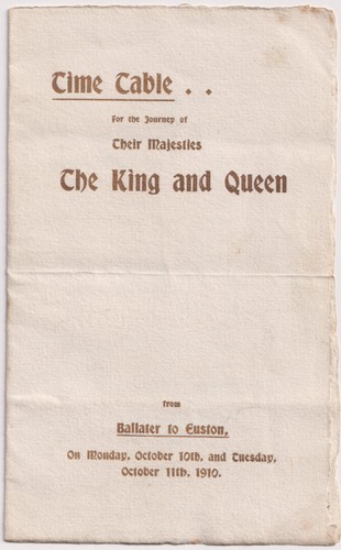 1910 king george - king, mary
