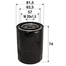 VALEO-OE 586017 Oil Filter for