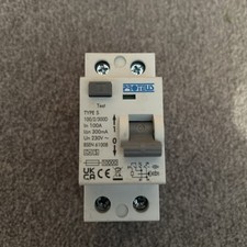 PROTEUS 100 AMP 300mA DOUBLE POLE RCD TYPE S 100/2/300D Type S Time Delayed 
