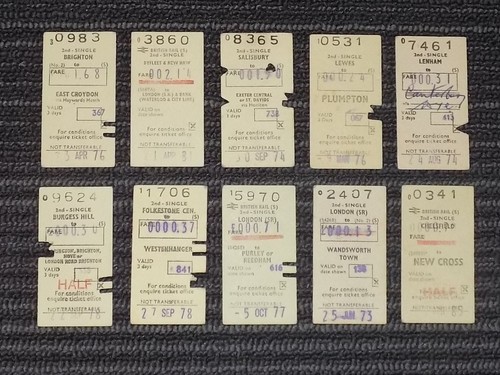Job lot british - lot, rail