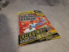 RARE TOPPS PREMIER LEAGUE 2014 sticker album + 4 Packs New Sealed