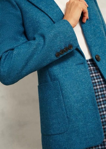 Hobbs wool blazer - blazer, lilla