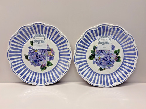 Shabby chic scalloped - 2-shabby, blue