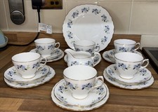Royal vale blue floral 20 pc