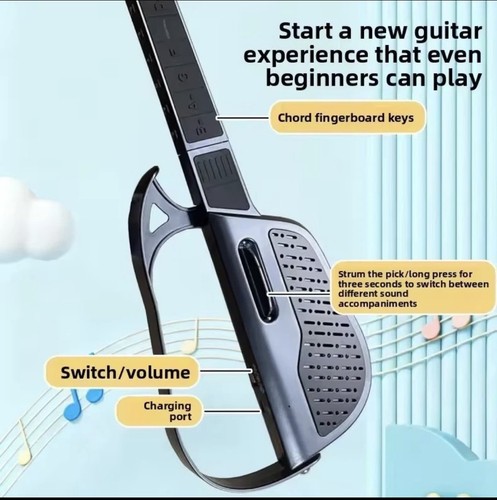 Kids smart stringless guitar - kids,