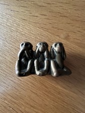 Three Wise Monkeys Vintage