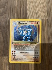 Pokémon TCG Machamp Holo Card