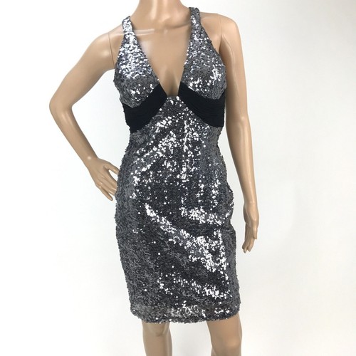 Faviana couture silver sequin - faviana,