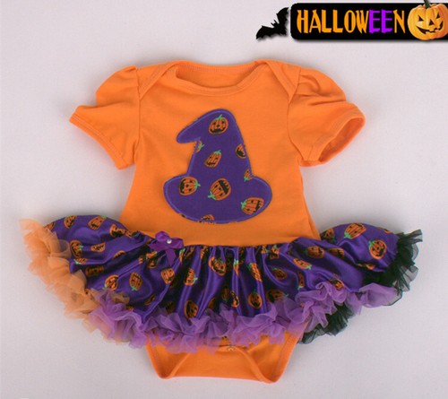 Halloween romper tutu dress - halloween,