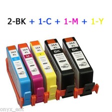5 NonOEM Ink Cartridges HP 364