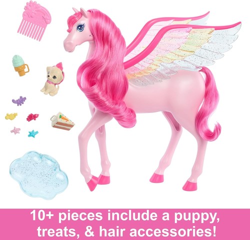 Enchanting pink pegasus with - enchanting,