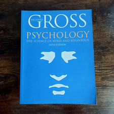 Psychology: The Science of Mind and Behaviour by Richard D. Gross Paperback 5th