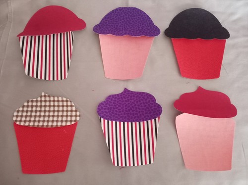 Cupcake applique material - cupcake, 6