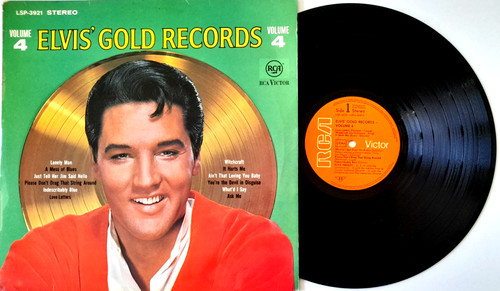 Elvis presley gold records - nm,