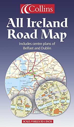 Road map all ireland harper - road,