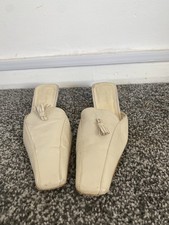 Laura Ashley Cream Slip On