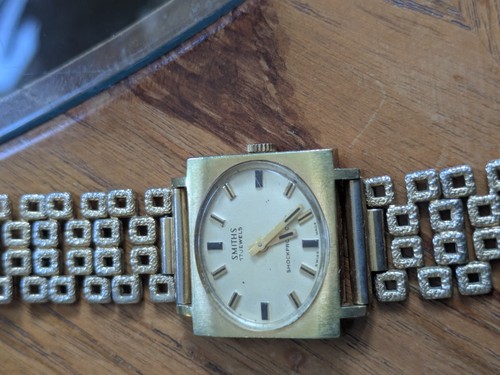 Smiths oblong vintage watch - oblong,