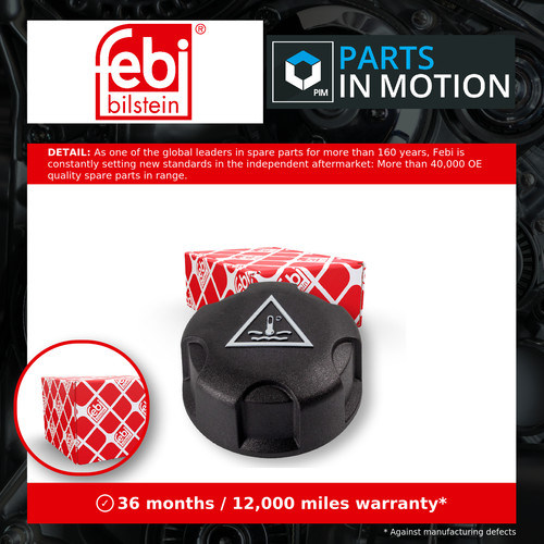 Radiator cap 37600 febi 1306e4 - radiator,
