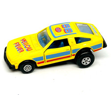 Matchbox Superfast Toyota Celica GT yellow, red & blue tampo, large wheels mint!