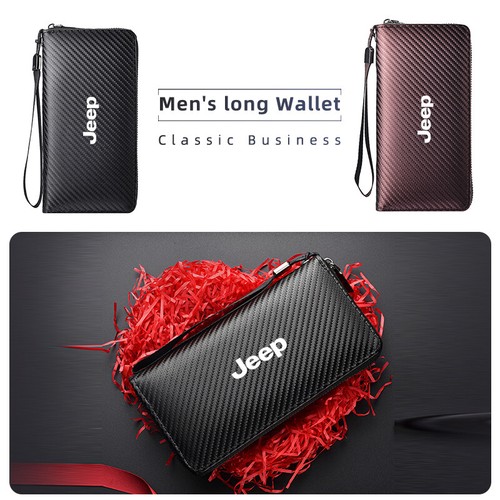 Bag men long zipper - long, wallet