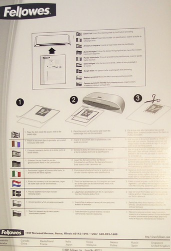 Fellowes a3 laminator - a4,
