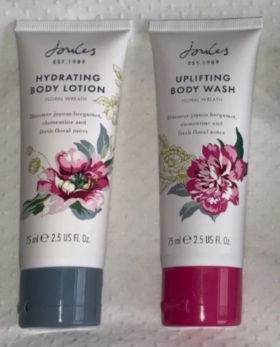 Joules floral wreath body wash - joules,