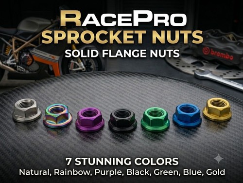 Suzuki titanium sprocket - titanium,