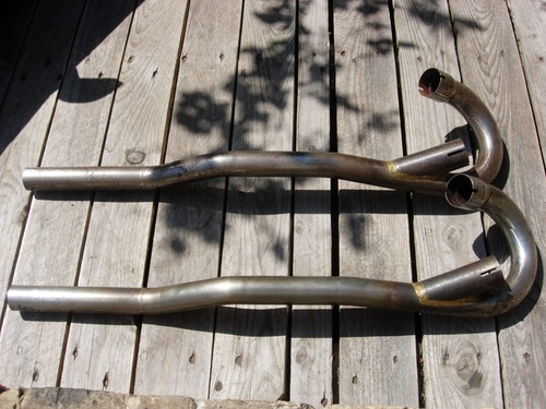 Classic siamese exhausts 1 - 2,