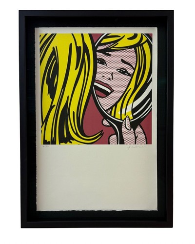 Roy lichtenstein girl the - in,