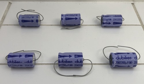Electrolytic capacitors 6 - electrolytic,