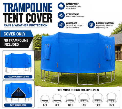 Trampoline tent rain - trampoline, cover