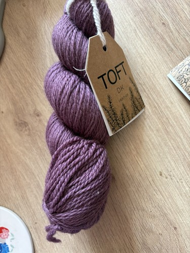 Toft heather wool skein - toft,