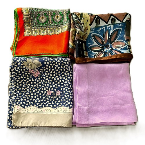Vintage lot long scarves - vintage,