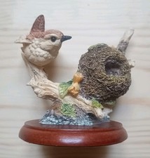 Wren & Nest Border Fine Arts Mounted