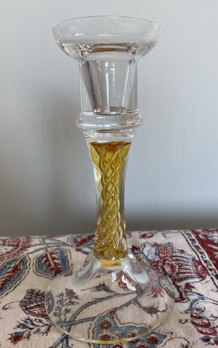 Langham glass candlestick - langham,