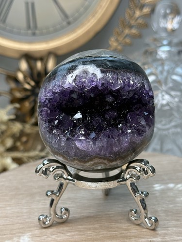 Amethyst geode sphere crystal - sphere,