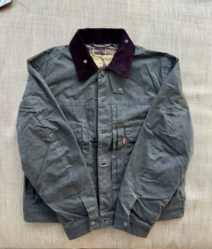 Barbour levi type - type, waxed
