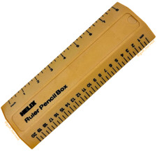 Vintage Helix Ruler Sliding