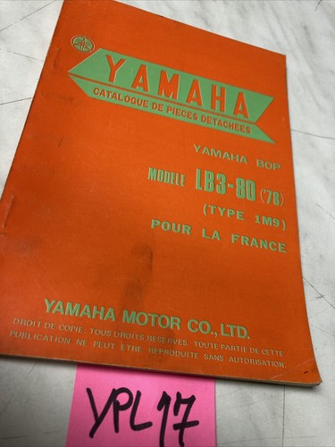 Yamaha bop lb3 1978 - yamaha,