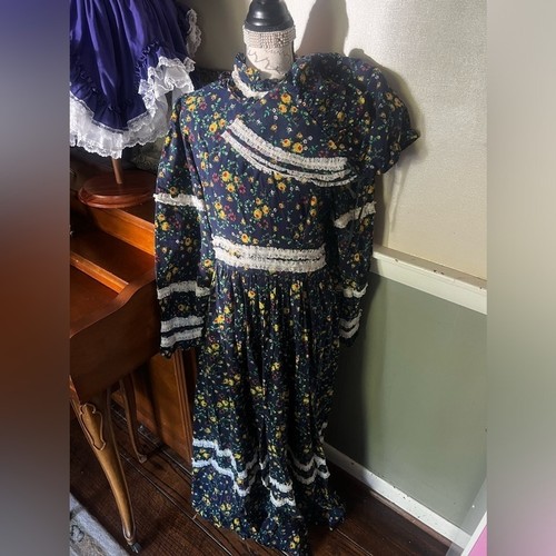 Rare vintage handmade blue - handmade,