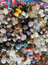 25 Mini Crystal Mushrooms
