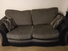 Large 2 Seater Sofa Charcoal
