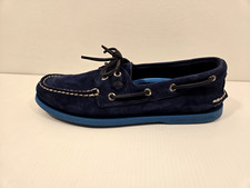 Worn Once! Mens Blue Suede
