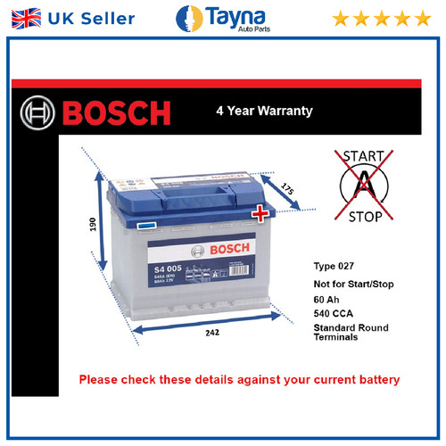 Battery fits jaguar xj12 - battery,