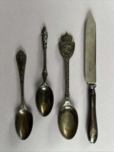 Vintage silver plate flatware - silver,