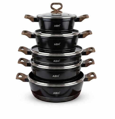 5pc die cast iron non - iron,