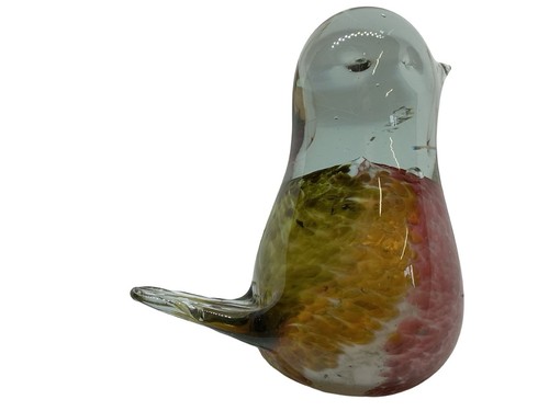 Vintage mdina glass bird - vintage,