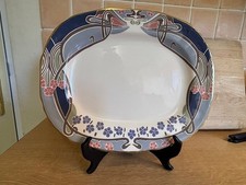 Mason's Ironstone Large Oval Platter -Ianthe Pattern -Liberty Of London -12 Inch