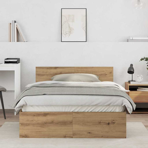 Bed frame artisan oak - bed,