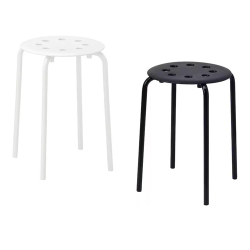 Round plastic stackable bar - round,